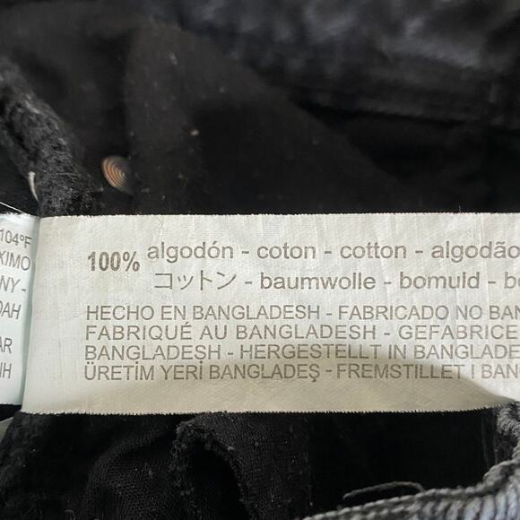 2/$30 ZARA Mom Fit Crop Skinny Jeans Rinsed Black Pure Denim 4 #6275 - Picture 9 of 11